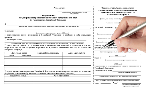 Annual Notification of Residence